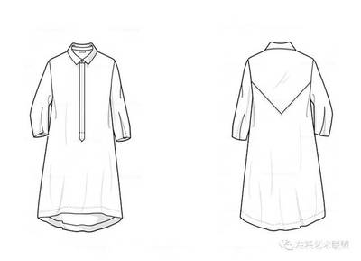 服裝設計師入門指南 款式圖結構萬千姿態，你的結構繪制對了嗎？